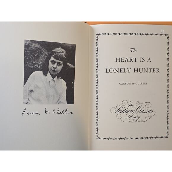 The Heart Is a Lonely Hunter Southern Classics Library Edition Leather Book - Picture 2 of 4